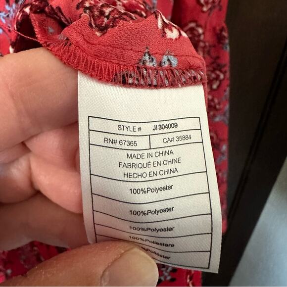 Jack by bb‎ Dakota women’s blouse medium - Picture 5 of 7